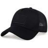 Unisex American Flag Embroidery Baseball Net Caps Spring And Summer Outdoor Adjustable Casual Hats Sunscreen Hat Sports Cap