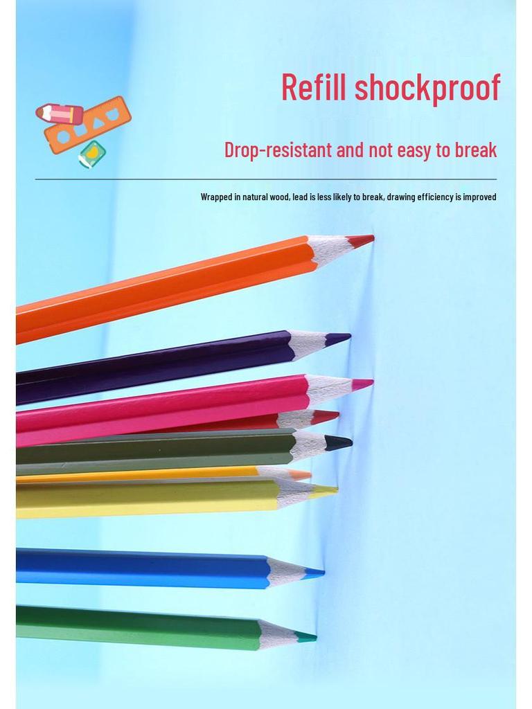 Dada Series 24-Color Professional Colored Pencil Set for Beginners & Students