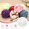 Faux Fur Yarn 6 Skeins 50g Soft Fuzzy Yarn Crochet Fluffy Chunky Polyester Plush Fur for Crocheting and Hand Knitting 35yds
