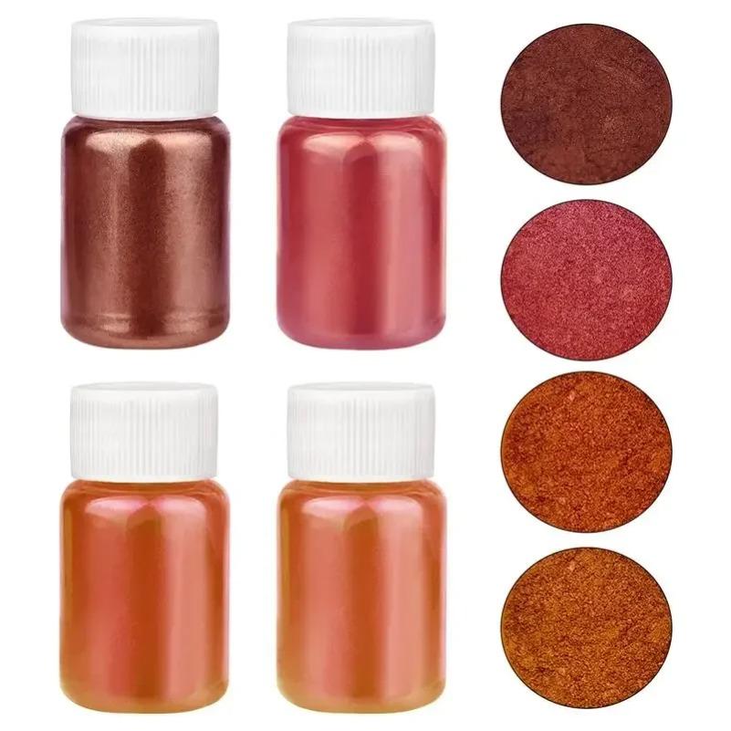 24 Colors 15g Mica Pearl Powder for Epoxy Resin, Soap, Candle, and Jewelry Crafting – Natural Pigment Dye for DIY Projects