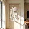 2Pcs Heavy Duty Over The Door Hooks Easy Installation Sturdy Metal Hangers For Coats Bags Towels Clothes