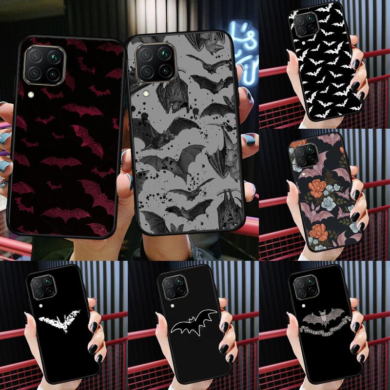 Goth Vampire Bat Gothic For Huawei Nova Y72 Y90 Y61 Y91 Y60 Y70 12s 12i 11i 8i 9 10 SE P20 P40 Lite P60 P30 Pro Case