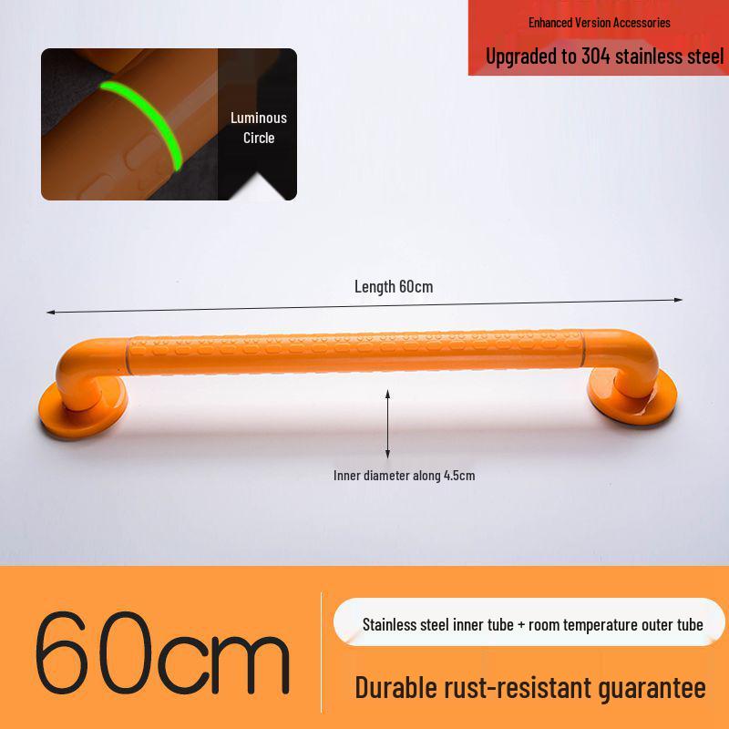 Sicherheits-Haltegriff aus Edelstahl für ältere Menschen - Badezimmer-WC-Armlehne