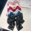 Solid Color Bow Ribbon Hair Clip  Women Bowknot Barrettes Women Ponytail Clip Headband Girls Hair Accessories Gift