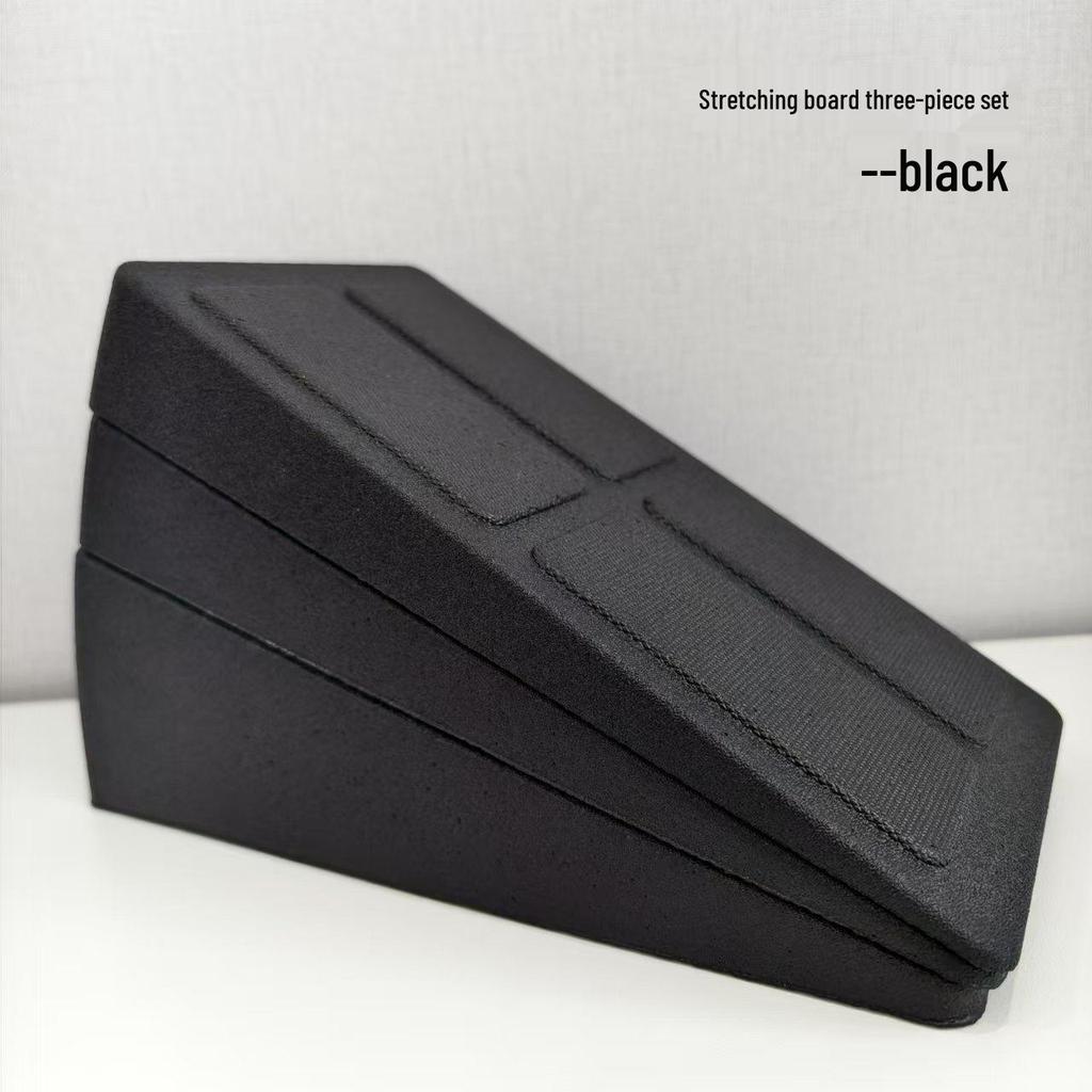 Adjustable High-Hardness Yoga Squat Foot Pad & Incline Stretching Board Set