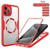 Magnetic For Magsafe 360 Full Body Front+Back Clear Case For iPhone 16 15 11 12 13 14 Pro Max Silicone Bumper Shockproof Cover