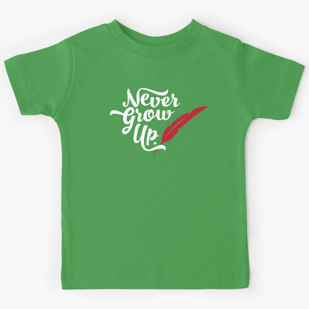 Peter Pan - Never Grow Up. Kids T-Shirt 160