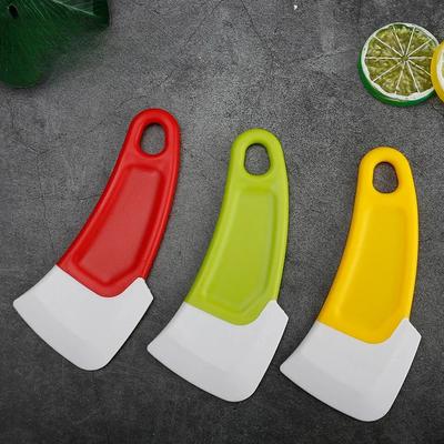 Soft Scraper Pot Bottom Cleaning Scraper Washing Pans and Dishes Squeegee Stove Grease Remover Shovel Kitchen Cleaning Tools