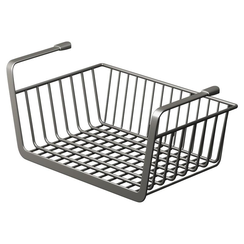 Hanging Net Basket Home Large Capacity Hanging Under The Cabinet Storage Shelves Spice Dishes Storage Pantry Kitchen Organizer