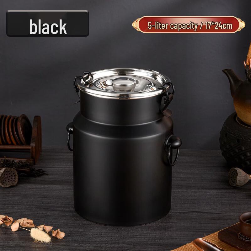 Large Stainless Steel Airtight Storage Canister