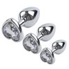 Anal Plug for Women Butt Training Tool 3pcs Stainless Steel Butt Plug Heart Fetish Adult Sex Toys Anal Stimulation