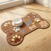 Quick-Dry Non-Slip Floor Mat Easy Clean Feeding Mat Eco-Friendly Pet Placemat  Indoor