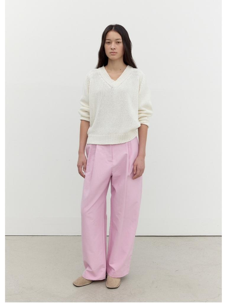 Nobeu Curved Pants Pink