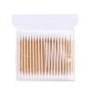 Dual-Ended Disposable Cotton Swabs for Ear Cleaning, Makeup Removal, and Personal Hygiene.