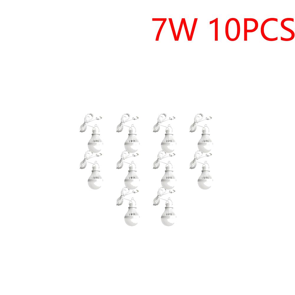 5-20PCS USB Light Bulb LED Camping Light Bulb Hanging Camping Lantern Emergency Light for Camping Emergency Truck Fishing Boat