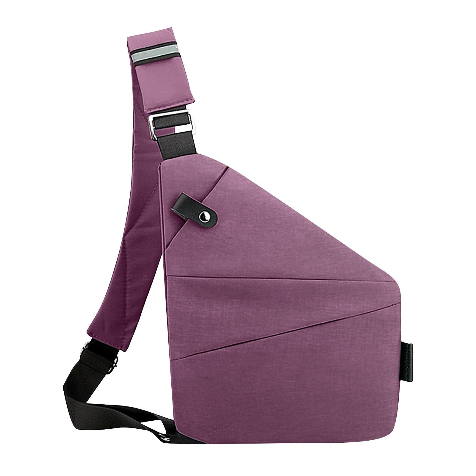 

Сумка на правое плечо, нейлоновая нагрудная сумка, мужская легкая сумка через плечо большой вместимости, повседневная и облегающая сумка One Size