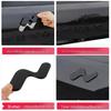 Compatible Black Letter Car Logo Modification for Nio L90 – Hood and Tail Emblem Sticker