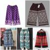 Long Loose Leg Elephant Pants Adjustable Elastic Waistband Strap Women Men Unisex Print Thailand Casual Streetwear Beach Summer Bohemian Retro Vintage