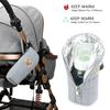 Design Baby Bottle Tote Bag With Aluminum Foil Insulation Bags Cute Bear Water Bottle Thermal Storage Pouch With Stroller Hook