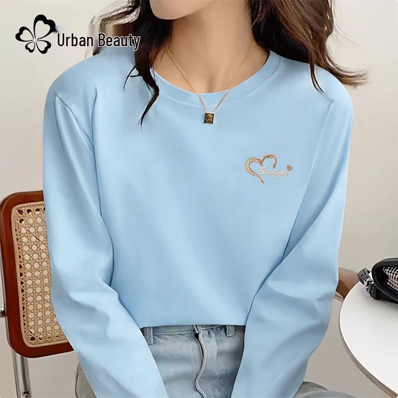 Women s Pure Cotton Long-Sleeve T-Shirt L