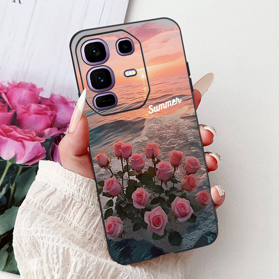 For Infinix Note 50 Pro Plus Case Cover X6856 Fashion Luxury Flowers Cute Cartoon Funny Cool Phone Case For Infinix Note 50 Pro+