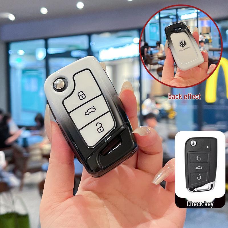 Krytky na klíče Volkswagen pro Sagitar, Bora, Tharu, Tayron, Lavida, CC, Passat, Polo a T-Roc