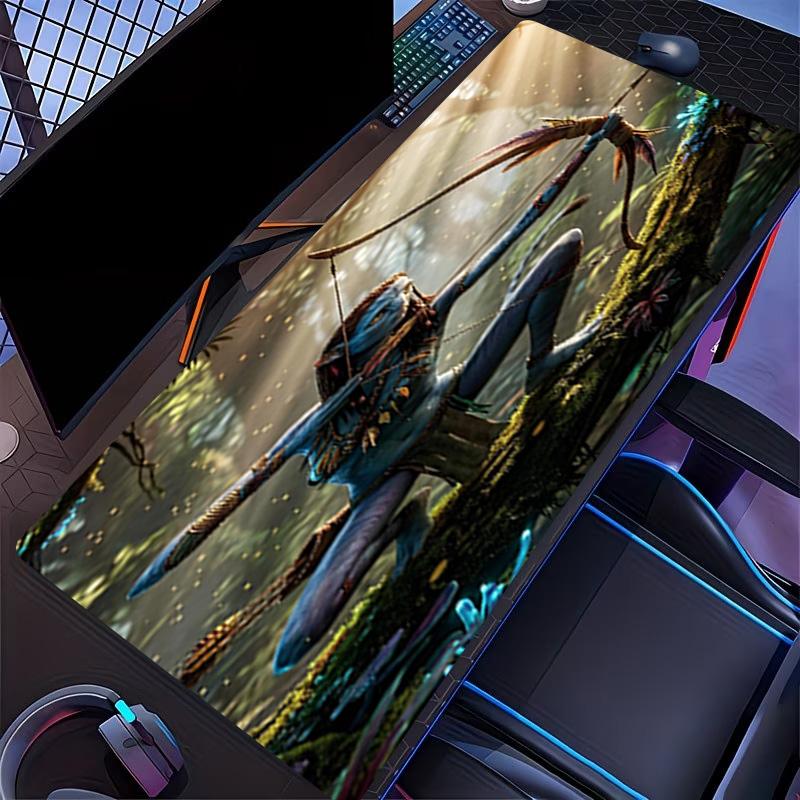 Avatar Print Mouse Pad, for Keyboard Pad Laptop PC Mat for Office Home Use, Desk Decor, Perfect Birthday Gift for Gamers