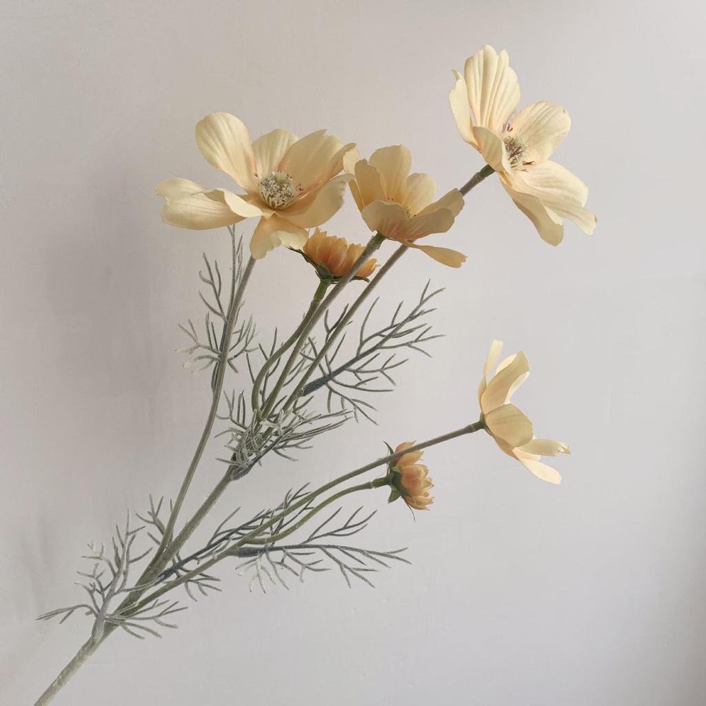 Artificial Coreopsis Cosmos Silk Flowers for Home & Wedding Decoration