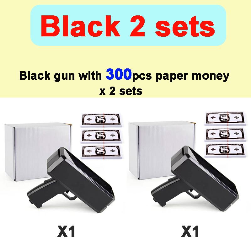 Money Shooter Gun Party Game Spray Money Gun Shooter Bachelor Props Party Supplies Festival Celebration Wedding Decoration