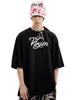 Herren T-Shirt Reine Baumwolle Oversized Gothic Sommer Kurzarm Oberteile T-Shirts Koreanische Mode Y2k Streetwear Vintage Unisex Kleidung
