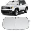 For 2015-2024 Jeep Renegade Front Windshield Sunshade Sun Visor UV Heat Shield