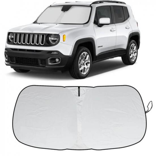 For 2015-2024 Jeep Renegade Front Windshield Sunshade Sun Visor UV Heat Shield
