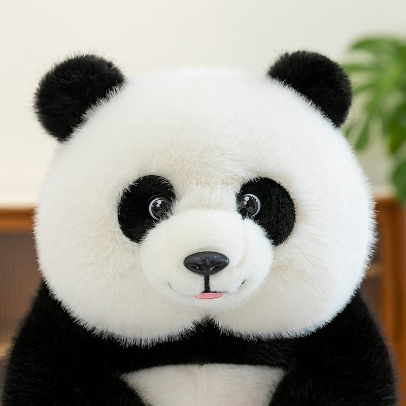 Love Panda Soft Stuffed Plush Toys Valentine's Day Red Heart Cute Animal Panda Plushies Doll Girls Romantic Gifts For Couple