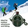 Military Water Bottle Adjustable Strap Water Container Large Capacity Canteen Kettle for Outdoor Camping Hiking Travel Fishing