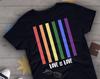 Kjærlighet er Kjærlighet T-skjorte, Gay Pride T-skjorte Gave, , LGBT T-skjorte, LBGTQ T-skjorte, Gay Pride Festival Marsj Grafisk T-skjorte, Regnbue Topper, Bi
