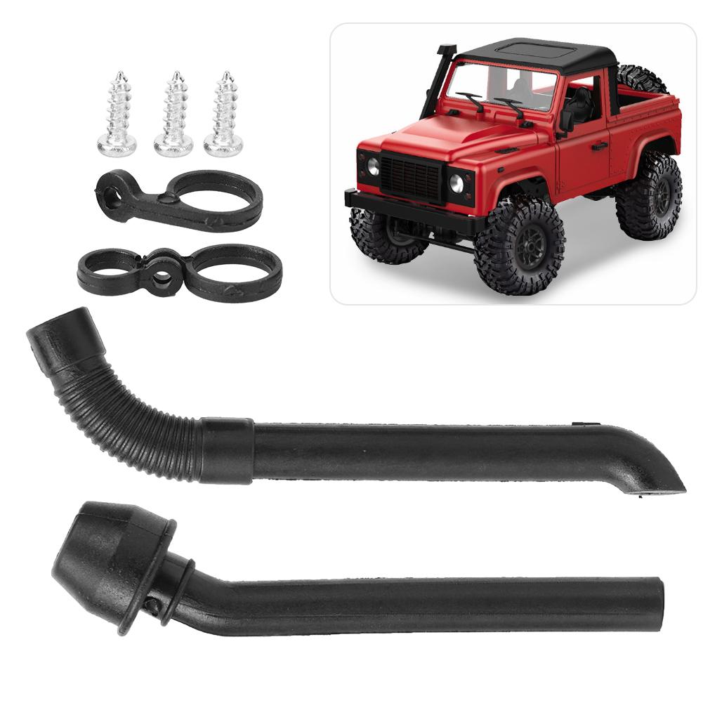 Rubber Snorkel RC Car Accessory Fit for Land Rover Defender D90 D110 110 RC Crawler