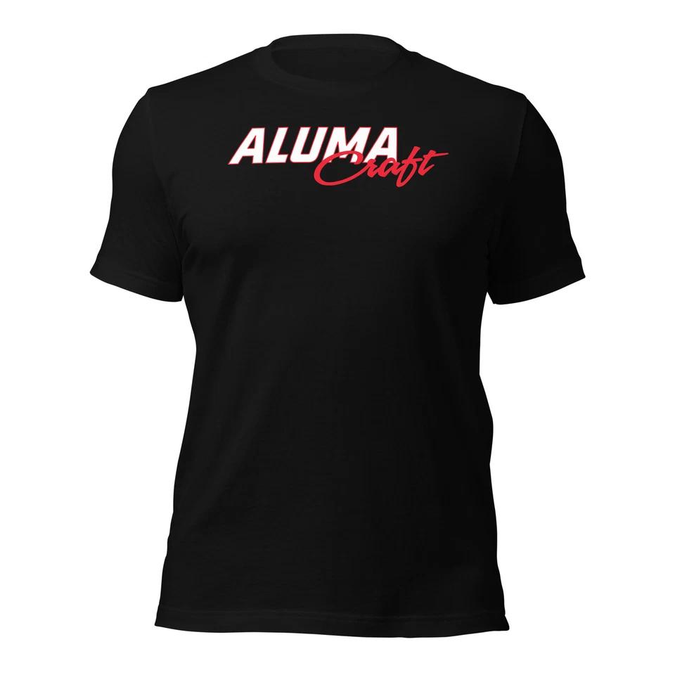 Alumacraft Boats Logo Unisex T-shirt Black & Navy Size S-3XL M