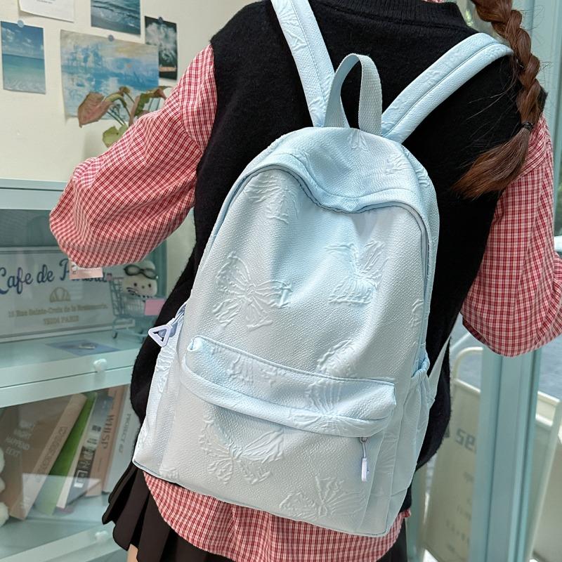 Minimalist student backpack teenage backpack nylon backpack fashionable girl backpack women's shoulder bag high school backpack