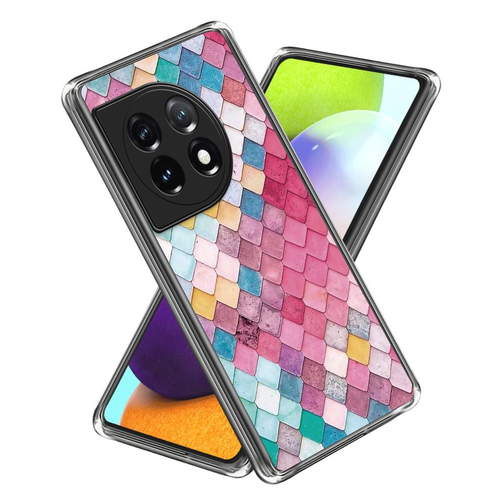 For OnePlus Ace 3 5G/12R 5G Case Slim Pattern Printed TPU Phone Cover
