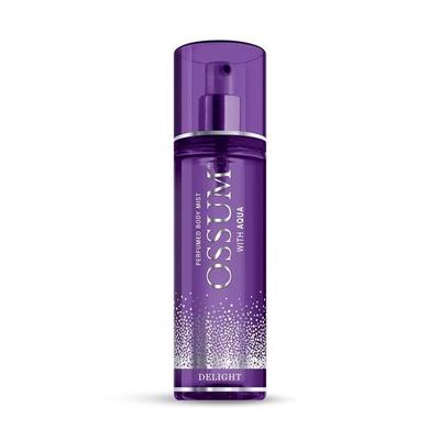 Ossum Delight, Perfume Body Mist With Aqua, Long-Lasting Freshness Spray For Women, 115Ml (Fresh)