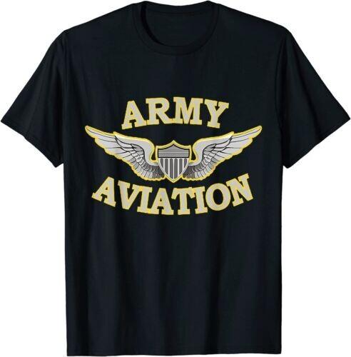 

NEW LIMITED Army Aviation Military Helicopter Or Fixed Wing T-Shirt Tops Tee M