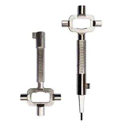 A95I-Locksmith Tools Multi-Purpose Lock Cylinder Auxiliary Adjustment Rod Lock Cylinder Gauge Cam Turner Spindle Turner