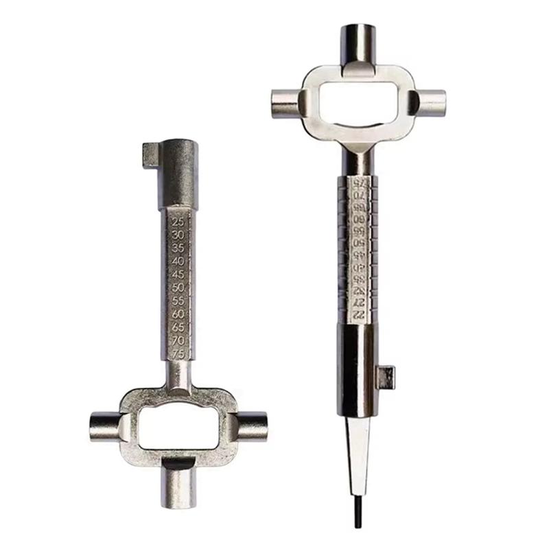 A95I-Locksmith Tools Multi-Purpose Lock Cylinder Auxiliary Adjustment Rod Lock Cylinder Gauge Cam Turner Spindle Turner