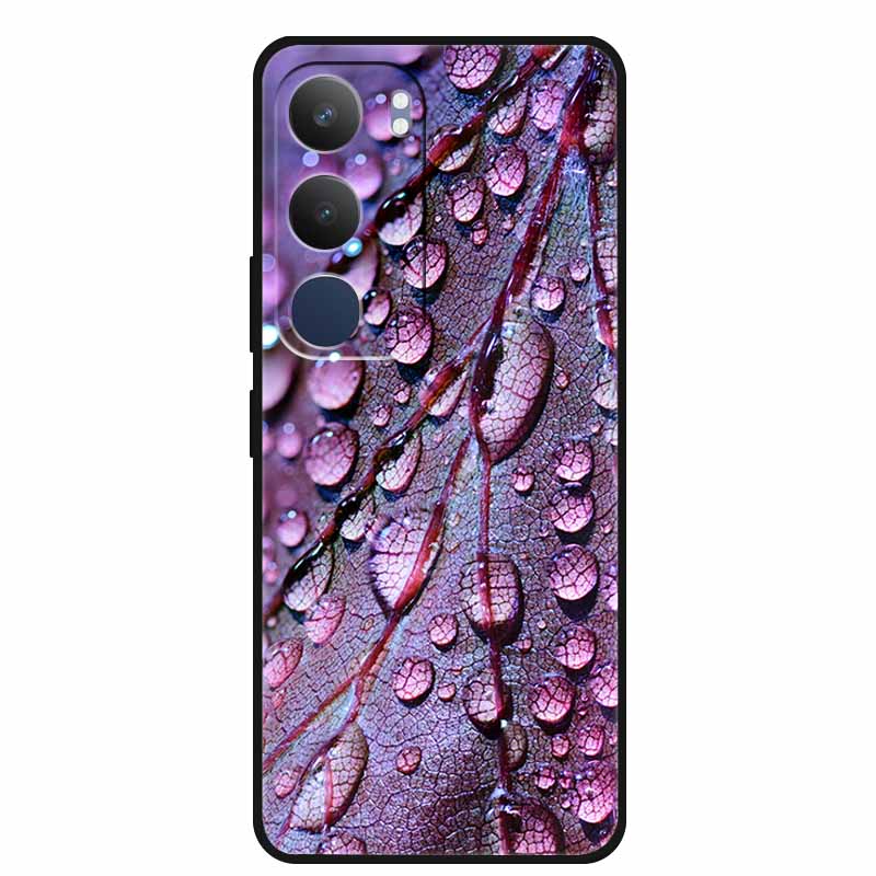 For Vivo Y29 5G Case V2420 Cartoon Wolf Tiger Soft Silicone Cover TPU Phone Case for Vivo Y29 5G Bumper Capa Shockproof Fundas