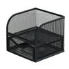 Space Saving Desk Organisers with Sliding Drawer Mesh Metal Pen for Office