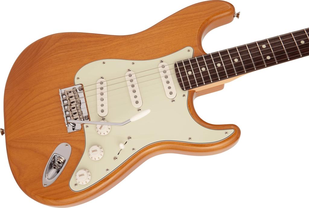 Fender Hybrid II Electric Made In Rosewood Vintage Natural Stratocaster® Guitar, Japan, Fingerboard,