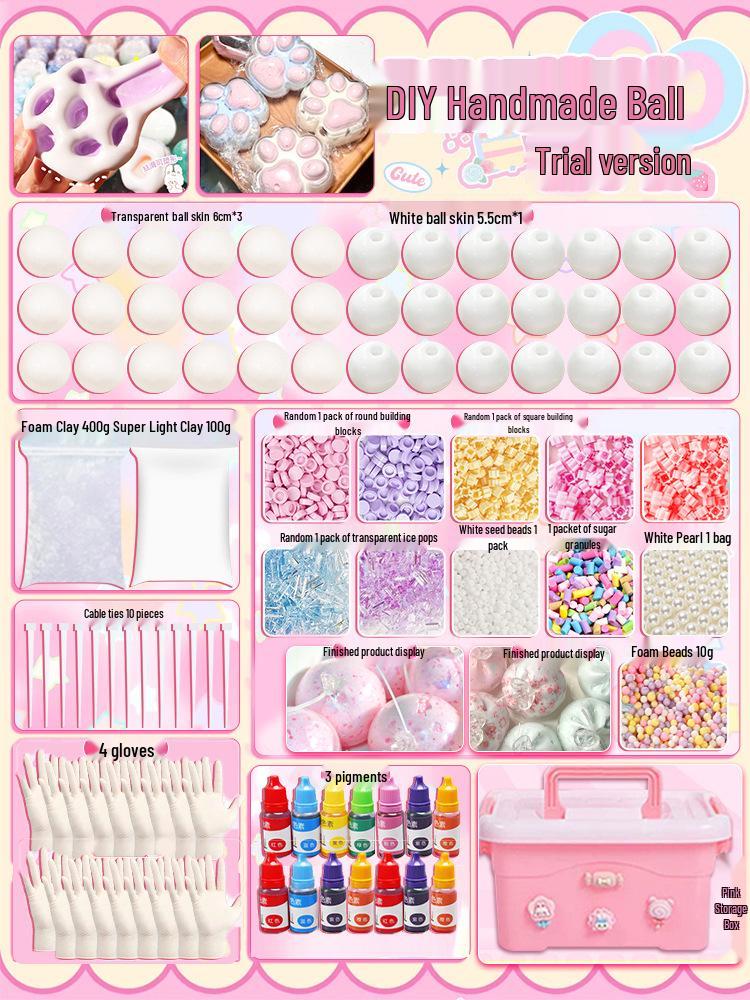 

Шумный набор для изготовления моти своими руками