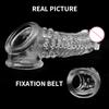 Crystal Wolf Tooth Men's Enhancing Sleeve Set - Fun Couples Toy, Adult Pleasure Product