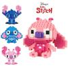 Disney-lilo Stitch Bouwsteen Speelgoed Mini Figuur Collectie Ornament Kindercadeau Verjaardag
