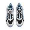 Anta Kids Synthetic Leather Fabric Comfortable Non-Slip Wear-Resistant Low-Top Running Shoes Kids Running Shoes Black Blue A22435523N-2